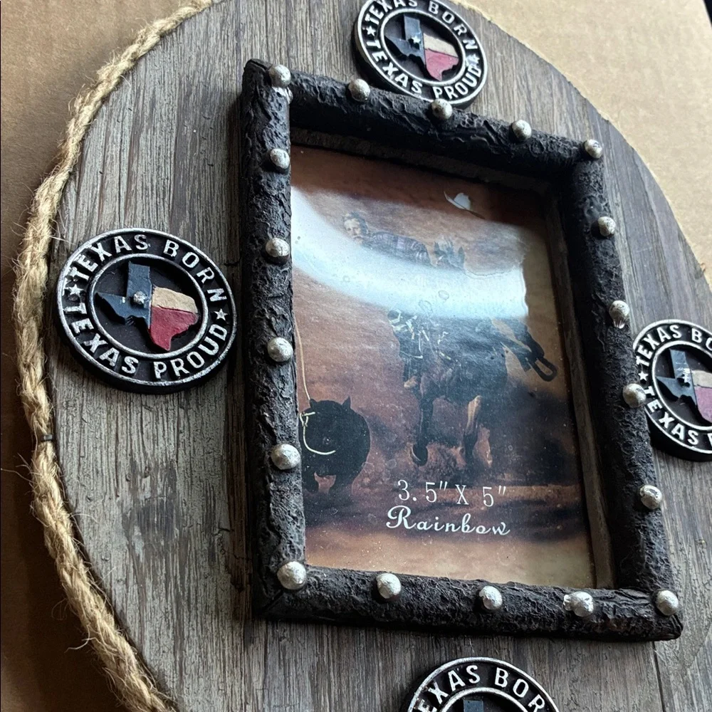 Texas Proud Rustic Rope Picture Frame - Picture 3 of 8